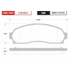 TRW Balatas Cerámicas Delanteras Compatible con FORD RANGER L4 2.3L