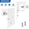 Gutter Mount Bracket for Eufy Security SoloCam S340 & E30