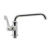 Kakudai [724-408-13QR] Left Handle Vertical Freestanding Faucet for Kitchens Single