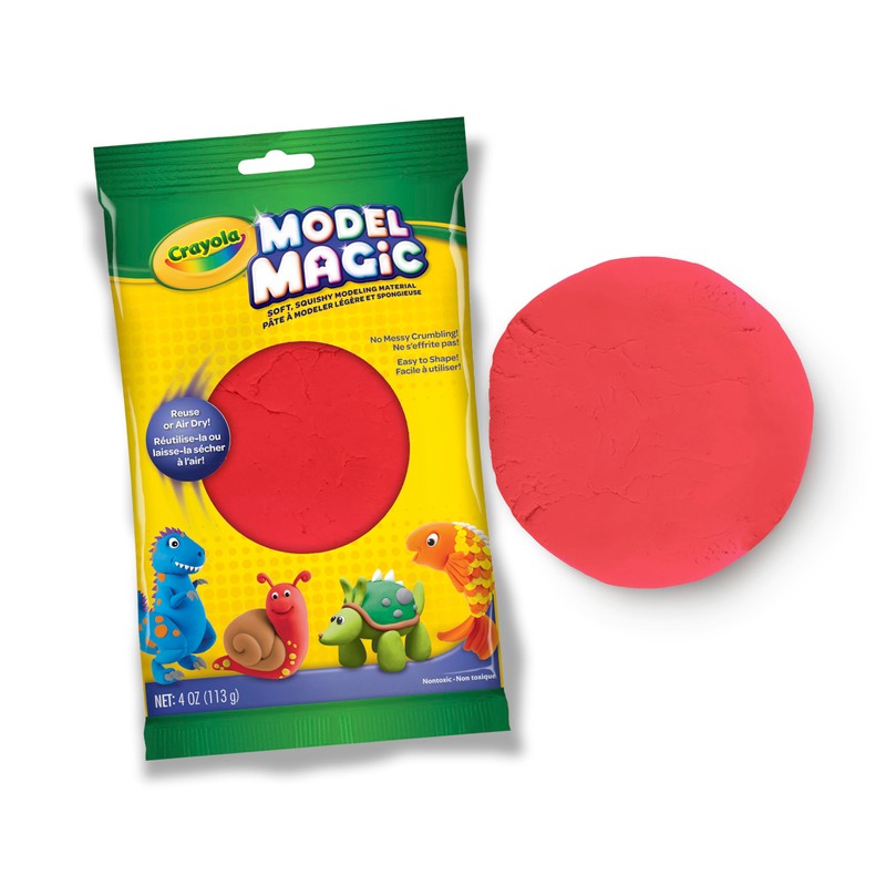 Crayola Model Magic 4 oz, Red (57-4438)