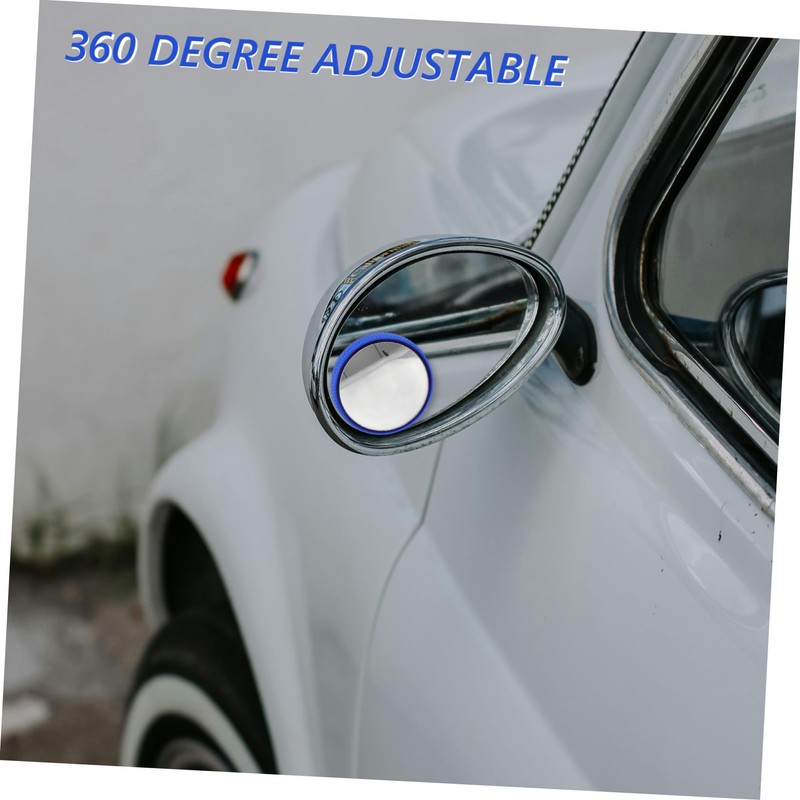ULTECHNOVO 1pair Wide Angle Cup Blind Mirrors for Car Safety