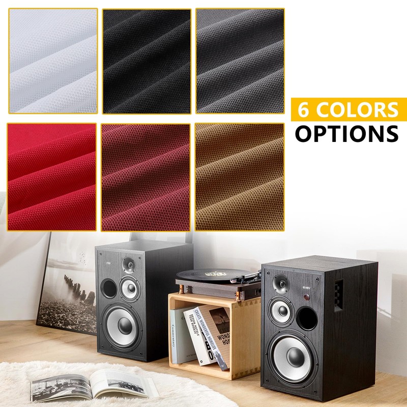 100" x 54" Speaker Grill Cloth, Stereo Grill Mesh Fabric,