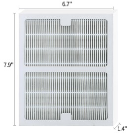 FilledwithLove 2 Pack Compatiable Idylis AC-2125, AC-2126, IAP-10-125, IAP-10-150, IAP-10-050, IAC-40-140 True Hepa Filters