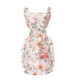 Funny Aprons for Women with Pockets, Kitchen Cooking Grilling Bbq Cute Chef Apron, Mothers Day Birthday Gifts for Women (Green/Leaf)