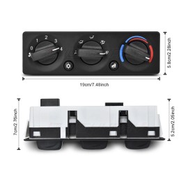 CHUSYYRAY FOR Peterbilt Truck NEW A/C Heater Climate Control Module Panel Switch Q21-6119