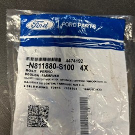 Ford factory original hardware bolts 4 pack N811880-S100 brand new in package