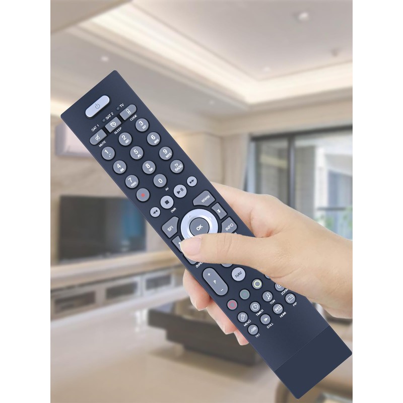 Replace Remote Control Fit for TechniSat 2530401010102 DIGIPLUS UHD S