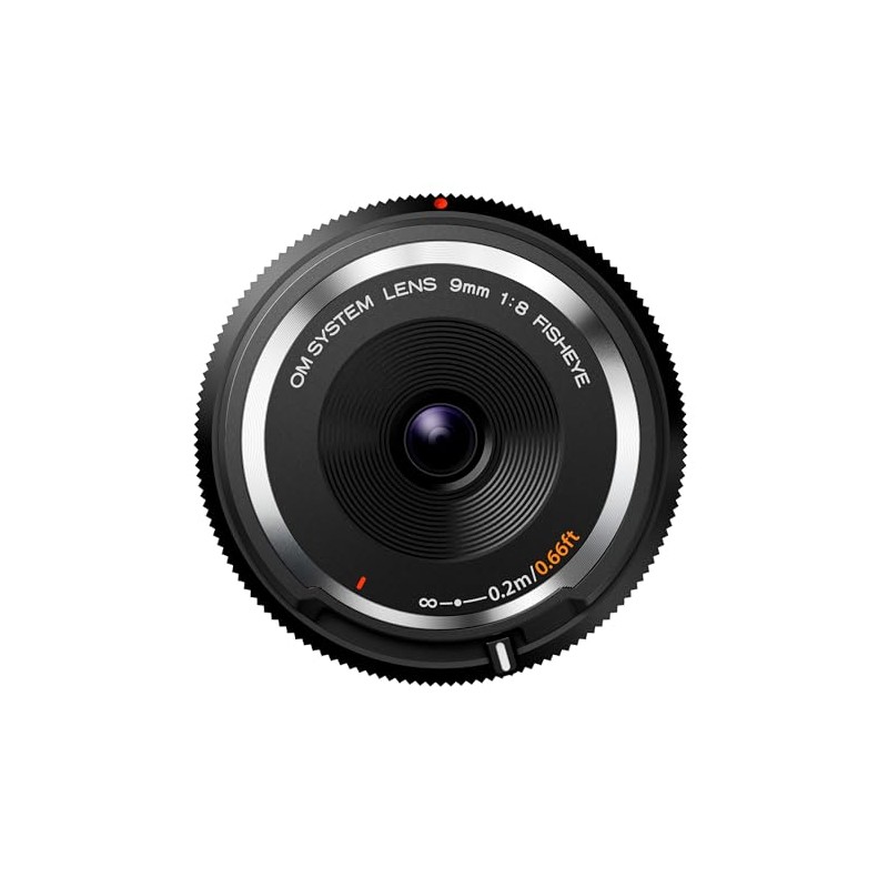 OM SYSTEM Body Cap Lens 9 mm 1:8.0 Fisheye Suitable