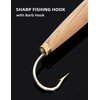 BLUEWING Cedar Plug 2pcs Fishing Plugs Wood Lure Natural Cedar