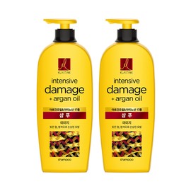 LG Household & Health Care Elastine Argan Oil Damage Shampoo 680ml X 2