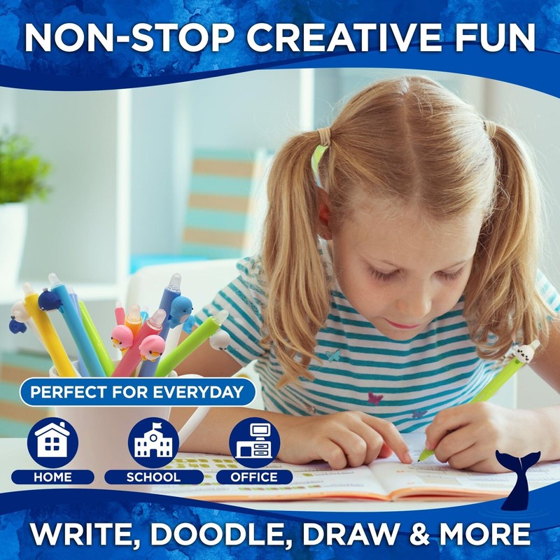 BUNMO Cute Pens | Refills Included | Cute Pens with