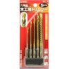 E-Value Hex Shaft Drilling Saw Set for Carpentry 5 Piece