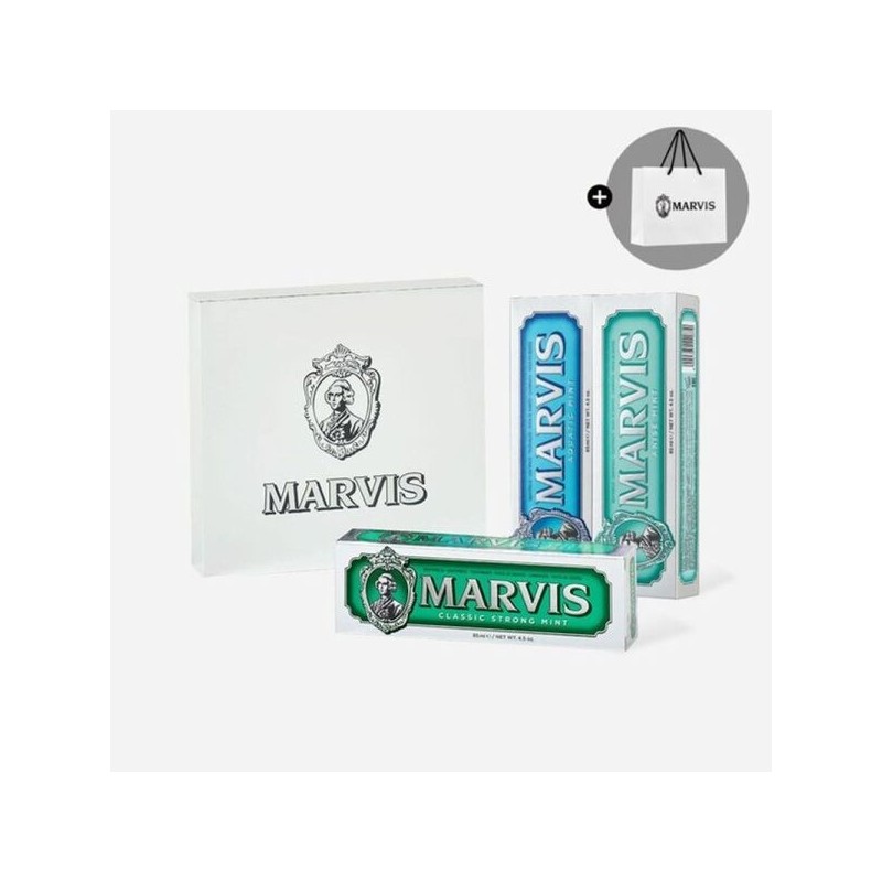 Galleria Marvis Korea Marvis Toothpaste 3-Piece Gift Set / 갤러리아