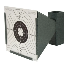 Gamo 6212204 Cone Funnel Pellet Trap in green for 14cm square targets