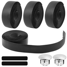 Bike Handlebar Tape,of Anti-Slip Handlebar Tape to Enhance Bike Grip,Comfort Steering Wheel Tape for Handlebars with Anti-Slip,Bike wrap Shock-Absorbing Carbon Fiber Road Bike bar Tape (4 Rolls)