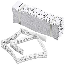 Hemobllo Paper Tape Measure - 1 Meter/40 Inch Paper Measuring Tape Disposable Wound Measuring Rulers Tape Measure Body Measurement Tools Tape Measure, 25 Pack
