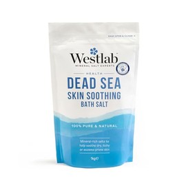 Westlab Dead Sea Salt Stand Up Resealable Pouch 1Kg by Westlab