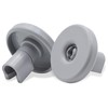 GIANTO Set of 8 Dishwasher Basket Wheels Compatible with Zanussi,