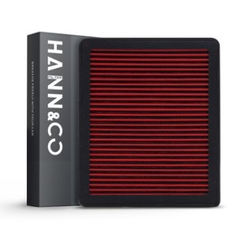 HANN&CO Washable And Reusable High Flow Cabin Air Filter，Greater Than 15 Years of Service Life，Suitable For Chrysler Grand Caravan，Pacifica，Voyager Replacement CF12283（HCC2145-X）