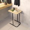 SOFSYS Snack Side Table 437, Oak/Black