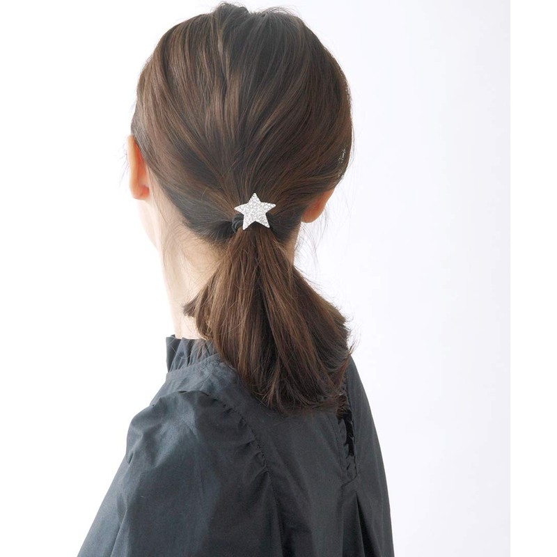 VingTAINE H7175-S Star Bijou Hair Cuff, Pony Hook, Easy Arrangement,