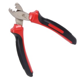 Fishing Crimper Tools Sleeves Set Stainless Steel Fishing Pliers 300 Crimp Sleeves in 7 Different Sizes (A)