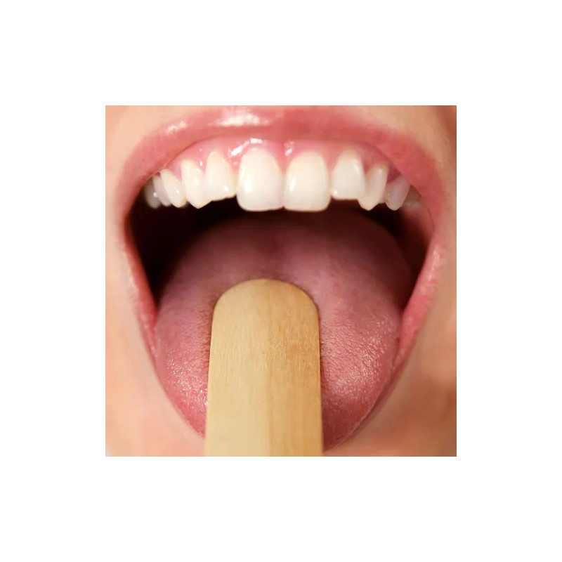 Pack 5 Cajas De Abatelenguas De Madera Ambiderm (500piezas)