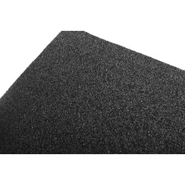 Silverstone 21-Inch x 15-Inch 4mm Thick 2-Piece Sound Dampening Acoustic EP0M Silent Foam SF01 (Black)
