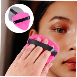 Healeved 4pcs Face Makeup Puff Beauty Tools Soft and Absorbent Loose Powder Puff Full Canvas Easy Application