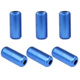 Auvotuis Shoelace Locks Buckle Aluminum Elastic No Tie Shoe Lace Turnbuckle, Glossy (Dark Blue)