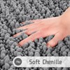 Yimobra Bath Mat, 43 x 61 cm, Luxury Chenille Shaggy
