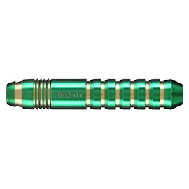 DYNASTY BRASS SET "TEN" Green Ten Green Brass Darts Barrel