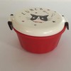 Nakano MM-518 Potter, Happy Cat Lunch Box, Red, 10.1 fl