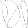 vidaXL BTO-22 Clipped Concertina NATO Razor Wire Galvanized Steel 492.1'