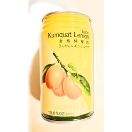 3 Cans Huangjia Kumquat Lemon Juice And 3 Cans Strawberry Drink (10.8 Fl Oz Each)