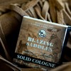 Bold, Western Leather & Gunpowder Scent Solid Cologne - Blazing