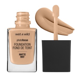 Wet n Wild - Base de maquillaje Photo Focus, color beige bronce, 1 onza líquida