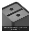 Yamazaki Compact Tissue Case Square Black W5.0 x D4.8 x