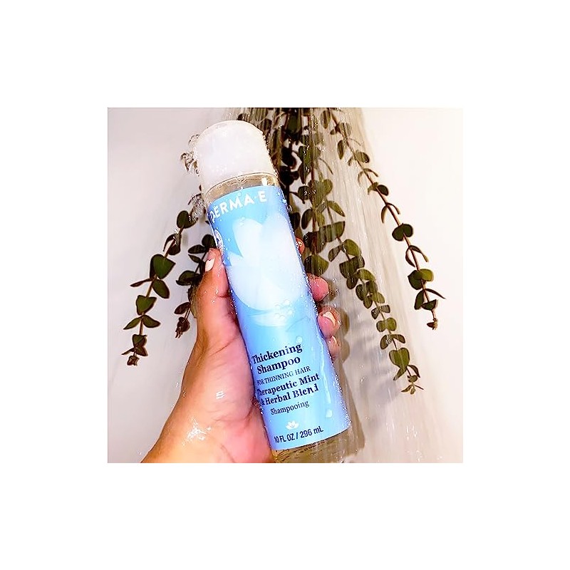 Derma-E Thickening Shampoo Unisex Shampoo 10 oz