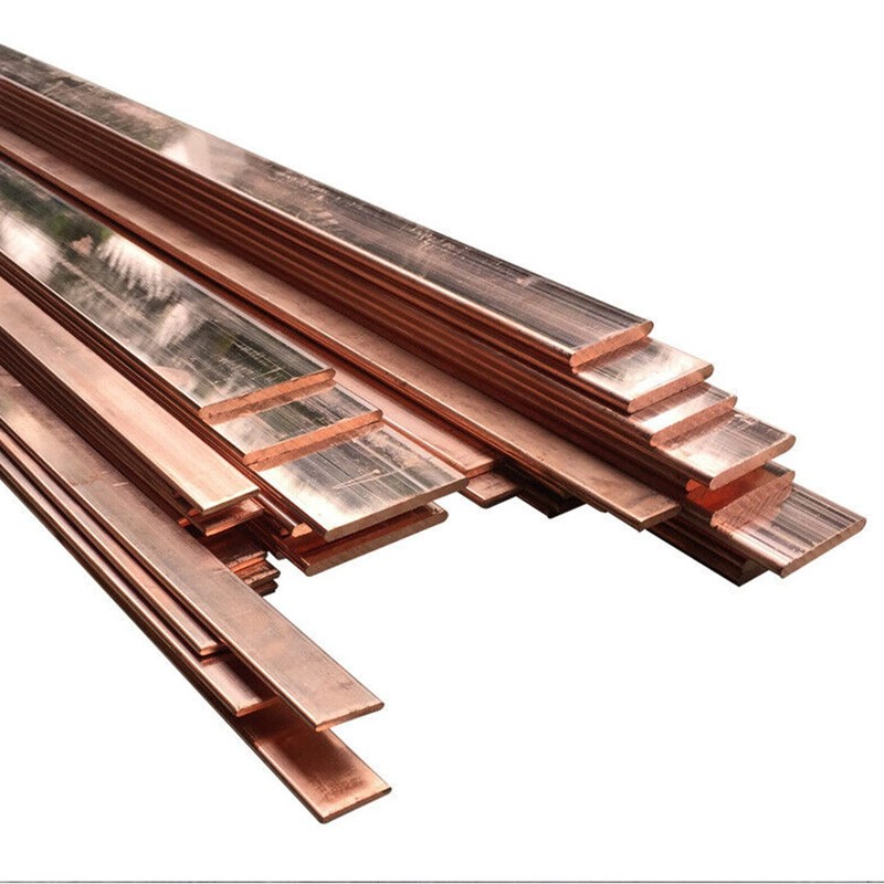 AcbbMNS 5pcs Copper Sheets 100mm x 20mm x 2mm Pure