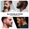 TADA BEAUTY 2 in 1 Boar Bristle Beard Brush for