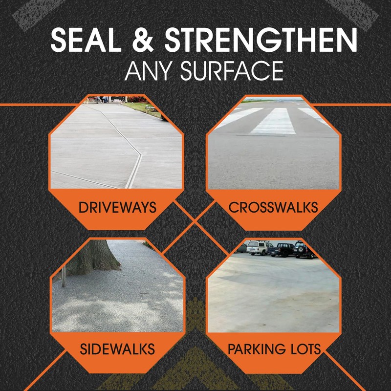 Roklin Systems, Inc. - PolyFlex DS Concrete Crack Filler, Quick-Drying