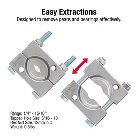 Sunex 57BS1 1/4-Inch to 15/16-Inch Bearing Splitter