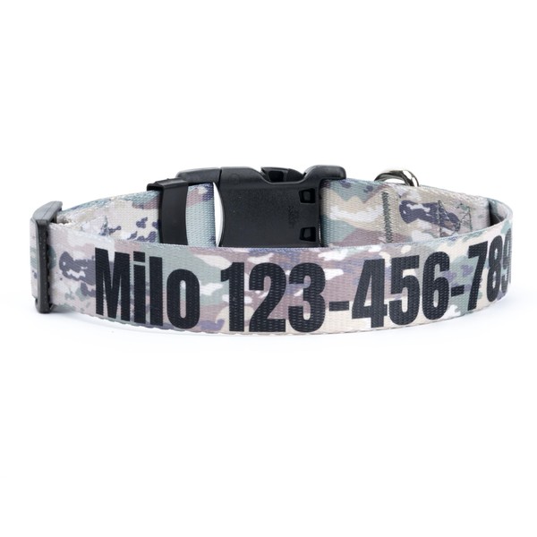 Country Brook Petz - Personalized Mountiain Viper Camo Dog Collar