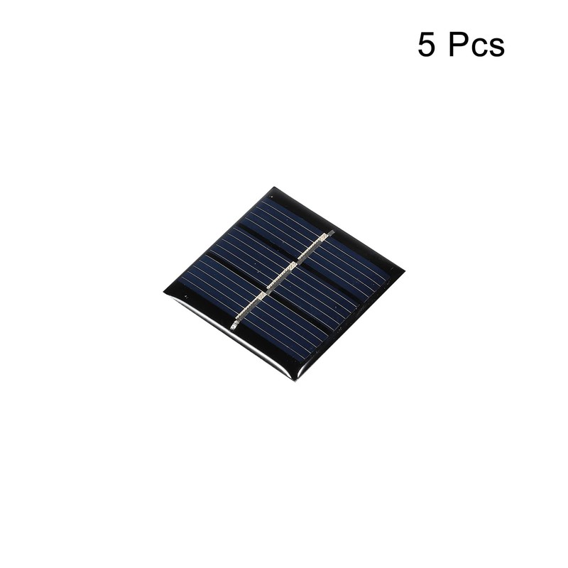 sourcing map Mini Solar Panel Cell 1.5V 60mA 0.09W 30mm