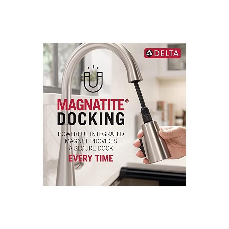 Delta Leland Oil Rubbed Bronze Kitchen Faucet with Pull Down