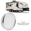 2Pcs RV Furnace Vent 2.8in Round Stainless Steel Flying Bug