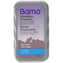 Bama Unisex Adult Instant Shine Sponge Shoe Care Product, Colourless, clear
