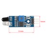 HALJIA 20PCS IR Infrared Obstacle Avoidance Sensor Module 3-Wire Reflective