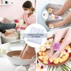 100 Pcs Disposable Foot Tub Liner Portable Bath Bags Plastic